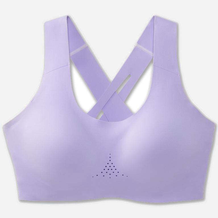 Brooks Dare Crossback 2.0 Australia - Women's Sports Running Bra - Lavender Purple/Violet Dash (8679